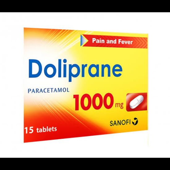 Picture of DOLIPRANE 1 GM 15 TAB