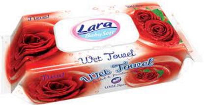 Picture of Lara Baby Soft Wet Towel Premium 120 Pieces