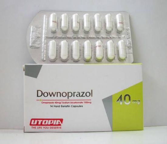 Picture of DOWNOPRAZOL 40/1100MG 14 CAP