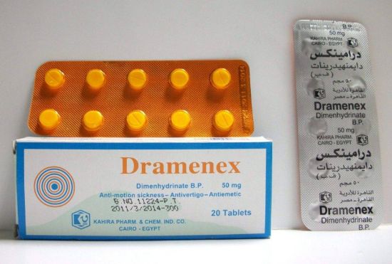 Picture of DRAMENEX 50MG 20 TAB