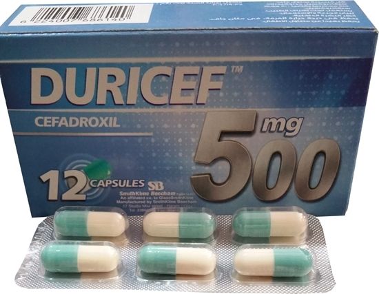 Picture of DURICEF 500MG 12 CAP