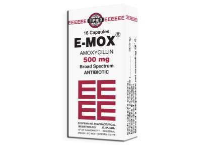 Picture of E-MOX 500 MG 16 CAP