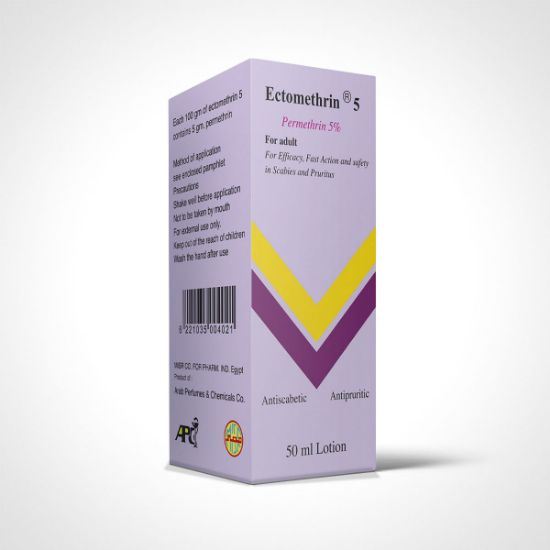 Picture of ECTOMETHRIN 5% LOTION 50 ML