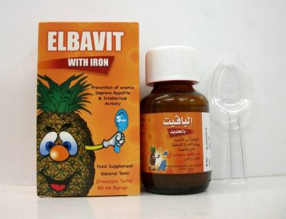 Picture of ELBAVIT WITH IRON SYRUP 60 ML