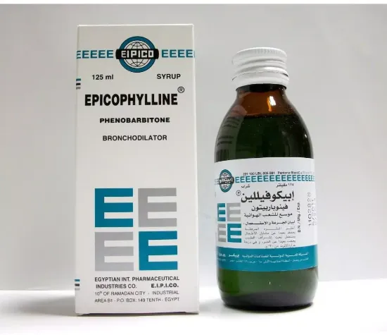 Picture of EPICOPHYLLINE PHENOBARBITONE SYRUP 125ML