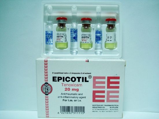 Picture of EPICOTIL 20MG I.M./I.V. 3 VIAL