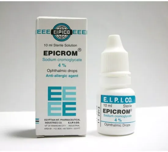 Picture of EPICROM 4% EYE DROPS 10 ML