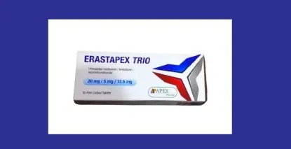 Picture of ERASTAPEX TRIO 5/20/12.5MG 30 F.C. TAB