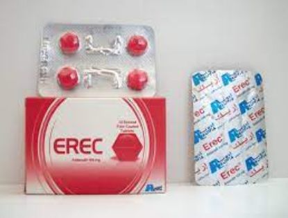 Picture of EREC 100 MG 12 F.C. TAB