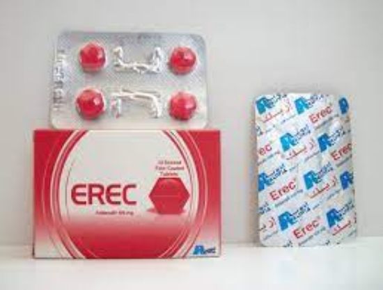 Picture of EREC 100 MG 12 F.C. TAB