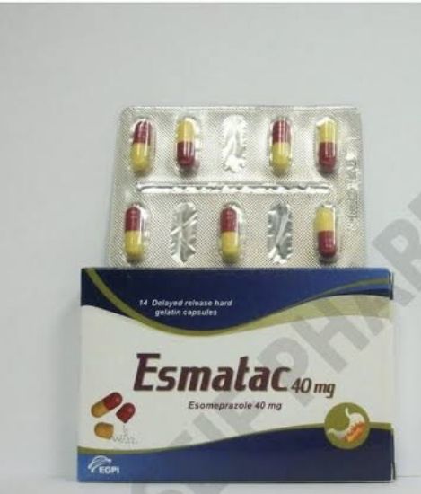 Picture of ESMATAC 40 MG 28 D.R. CAP