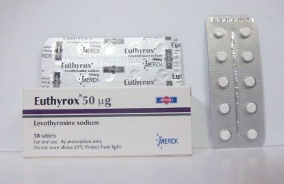 Picture of EUTHYROX 50MCG 50 TAB