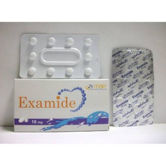 Picture of EXAMIDE 10 MG 30 TAB