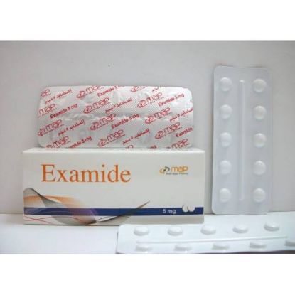 Picture of EXAMIDE 5 MG 30 TAB