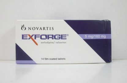 Picture of EXFORGE 5MG/160MG 14 F.C. TAB