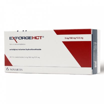 Picture of EXFORGE HCT 5/160/12.5MG 14 F.C. TAB