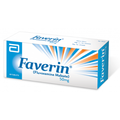 Picture of FAVERIN 50MG 60 F.C. SCORED TAB