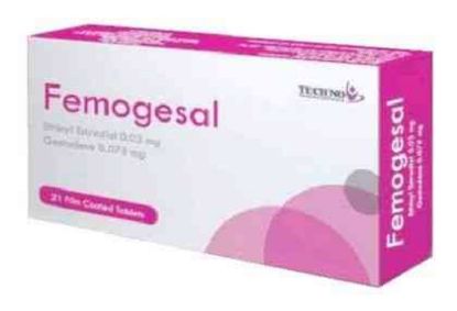 Picture of FEMOGESAL 0.03/0.075MG 21 F.C.TAB