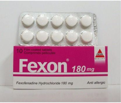 Picture of FEXON 180MG 10 F.C.TAB