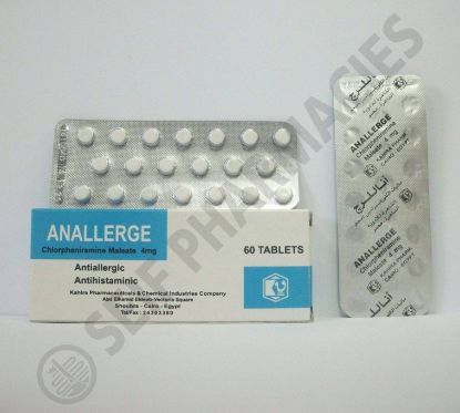 Picture of ANALLERGE 4 MG 60 TAB