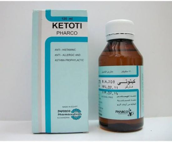 Picture of KETOTI PHARCO 1MG/5ML SYRUP 120ML