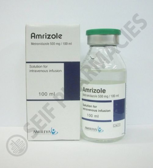 Picture of AMRIZOLE 500 MG VIAL 100 ML