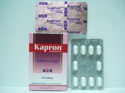 Picture of KAPRON 500 MG 20 F.C.TAB