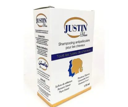 Picture of JUSTIN BLUE HAIR SHAMPOO 175 ML