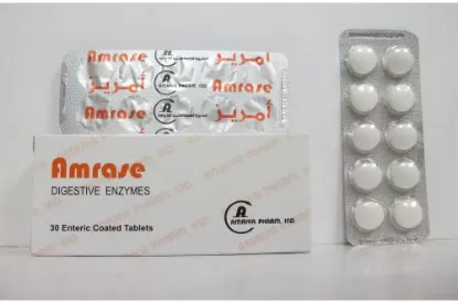 Picture of AMRASE 30 ENTERIC COATED TAB