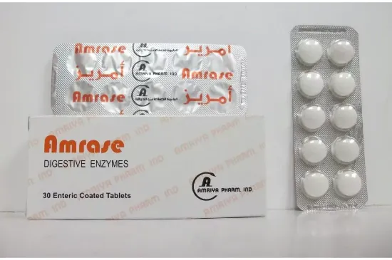 Picture of AMRASE 30 ENTERIC COATED TAB