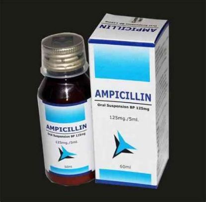 Picture of AMPICILLIN-MISR 125MG/5 ML SUSP. 60ML