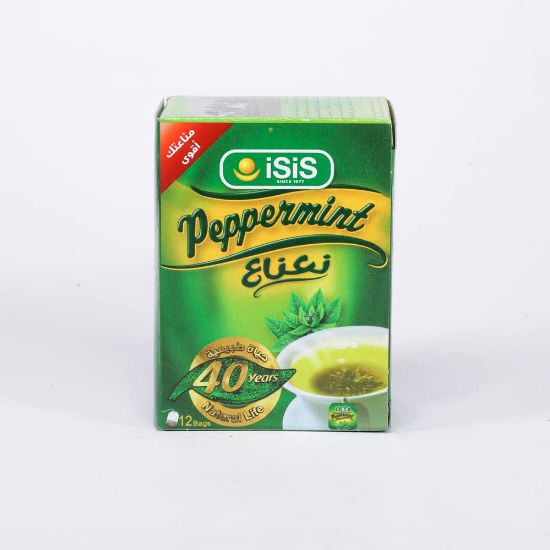 Picture of ISIS PEPPERMINT 12 FILTER BAGS