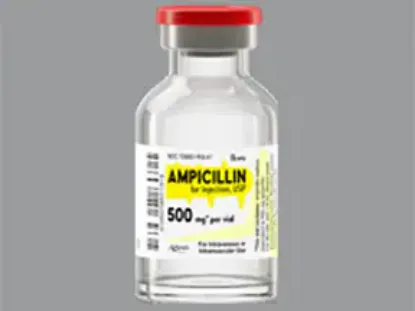 Picture of AMPICILLIN-EL NASR 500 MG VIAL