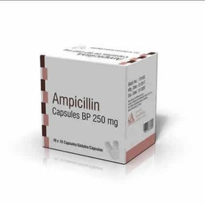 Picture of AMPICILLIN-EL NASR 250MG 12 CAP