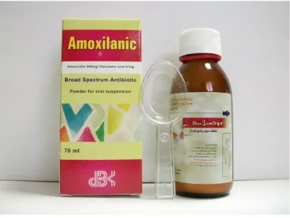 Picture of AMOXILANIC 457MG/5ML SUSP. 70ML