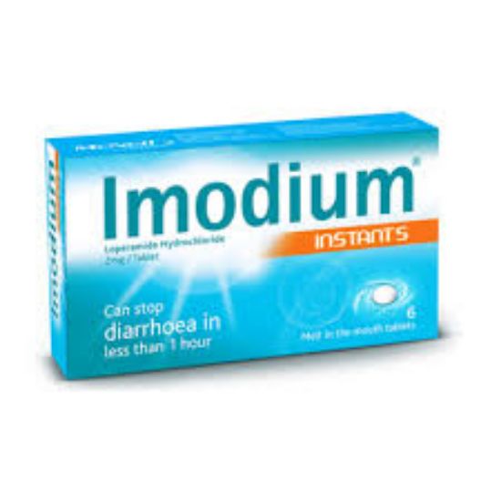 Picture of IMODIUM INSTANT 2MG 6 ORODISPERSIBLE TAB