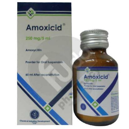 Picture of AMOXICID 250MG/5ML SUSP. 60ML