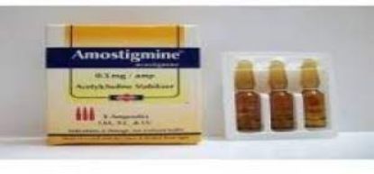 Picture of AMOSTIGMINE 0.5MG/ML 3 AMP