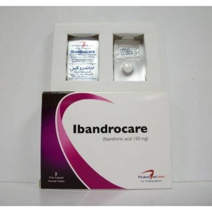 Picture of IBANDROCARE 150MG 2 F.C.TAB