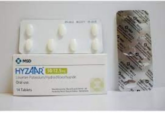 Picture of HYZAAR 50/12.5MG 14 F.C. TAB