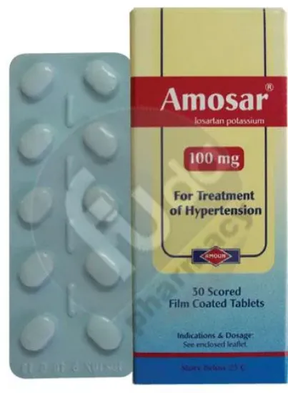 Picture of AMOSAR 100MG 30 F.C. TAB