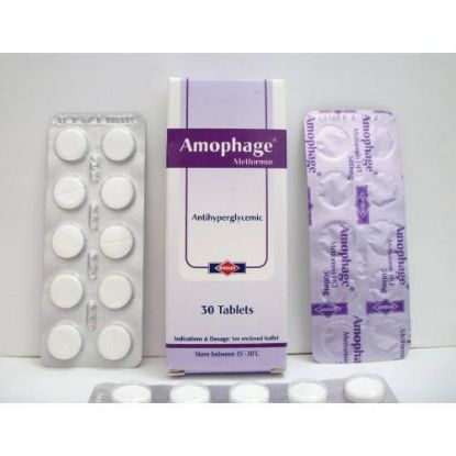 Picture of AMOPHAGE 500MG 30 TAB