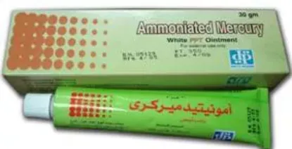 Picture of AMMONIATED MERCURY 5% OINTMENT 30 GM