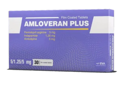 Picture of AMLOVERAN PLUS 5/1.25/5MG 30 F.C.TAB