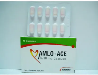 Picture of AMLO-ACE 5/10 MG 10 CAP