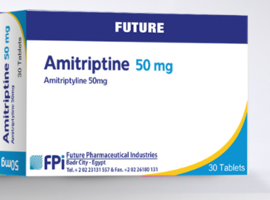 Picture of AMITRIPTINE 50MG 30 TAB