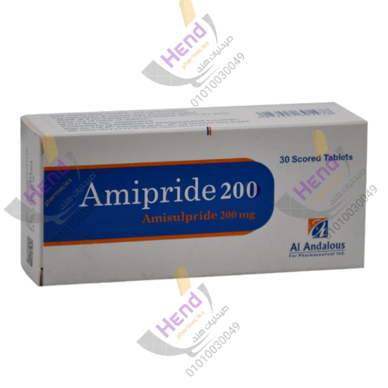 Picture of AMIPRIDE 200 MG 30 SCORED TAB