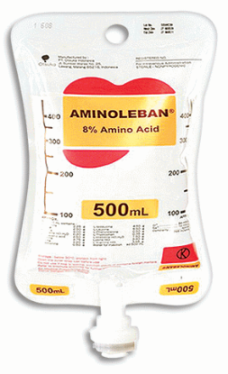 Picture of AMINOLEBAN I.V. INFUSION 500 ML