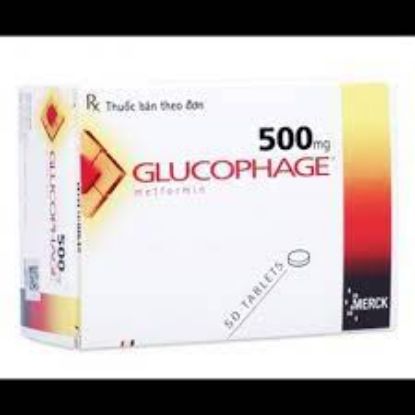 Picture of GLUCOPHAGE 500 MG 50 F.C.TAB