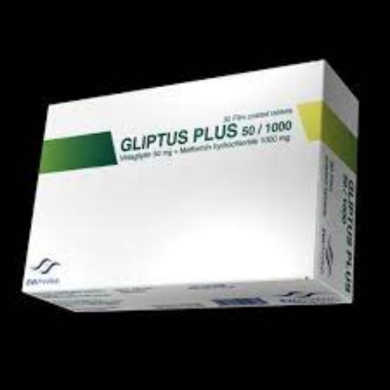 Picture of GLIPTUS PLUS 50/1000MG 30 TAB